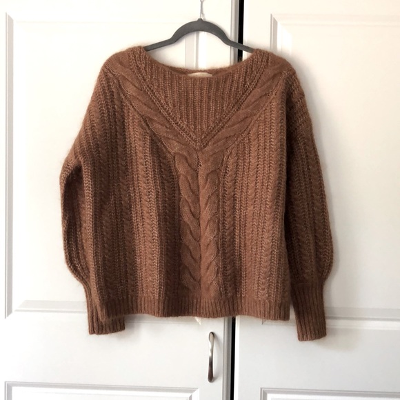 Sezane Sweaters - NWT Sézane Marius Knit (Camel)
